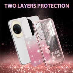 KADEM For Huawei nova 14 Ultra 5G Case Flower TPU Flexible Gradient Phone Cover