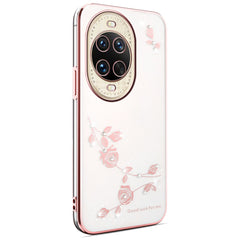 KADEM For Huawei nova 14 Ultra 5G Case Flower Rhinestone Decor TPU Phone Cover
