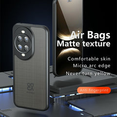 For Huawei nova 14 Ultra 5G Case Skin-Touch TPU + PC Matte Phone Shell, Transparent Black
