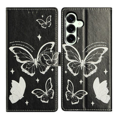 For Samsung Galaxy A17 5G / A26 5G Case Pattern Printing Wallet Stand Flip Leather Phone Cover with Strap