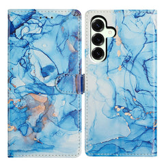 For Samsung Galaxy A17 5G / A26 5G Case Pattern Printing Wallet Stand Flip Leather Phone Cover with Strap