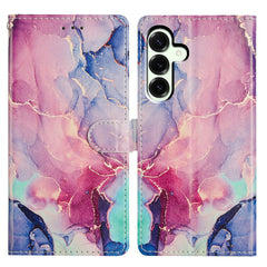 For Samsung Galaxy A17 5G / A26 5G Case Pattern Printing Wallet Stand Flip Leather Phone Cover with Strap