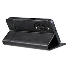 Étui portefeuille AZNS en cuir PU texturé pour Huawei Nova 14 5G 