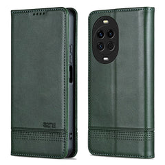 Étui portefeuille AZNS en cuir PU texturé pour Huawei Nova 14 5G 