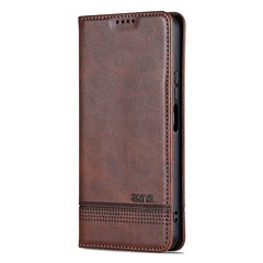 AZNS For Huawei nova 14 Pro 5G Case Cowhide Texture PU Leather Wallet Phone Cover