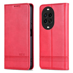 AZNS For Huawei nova 14 Ultra 5G Case Cowhide Texture PU Leather Wallet Phone Cover
