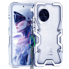 Coque de protection antichoc en alliage d'aluminium pour Huawei Nova 14 Pro 5G avec sangle 