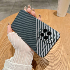 For Huawei nova 14 5G Case Hard PC Phone Cover Carbon Fiber Texture Drop Proof