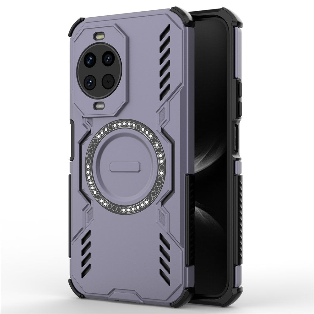 Für Huawei Nova 14 5G Magnetgehäuse Butterfly Armor Hohlwärmeableitung PC + TPU-Telefonabdeckung 