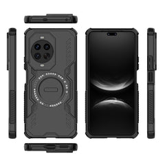 For Huawei nova 14 Pro 5G Magnetic Case Butterfly Armor Hollow Heat Dissipation PC + TPU Phone Cover