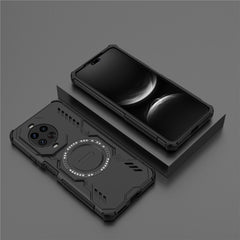 For Huawei nova 14 Pro 5G Magnetic Case Butterfly Armor Hollow Heat Dissipation PC + TPU Phone Cover