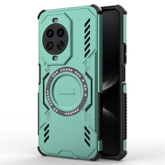 For Huawei nova 14 Pro 5G Magnetic Case Butterfly Armor Hollow Heat Dissipation PC + TPU Phone Cover