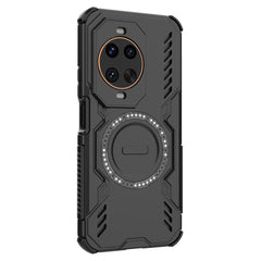 For Huawei nova 14 Ultra 5G Magnetic Case Butterfly Armor Hollow Heat Dissipation PC + TPU Phone Cover