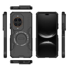 For Huawei nova 14 Ultra 5G Magnetic Case Butterfly Armor Hollow Heat Dissipation PC + TPU Phone Cover