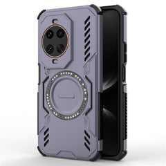 For Huawei nova 14 Ultra 5G Magnetic Case Butterfly Armor Hollow Heat Dissipation PC + TPU Phone Cover
