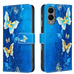 For Samsung Galaxy S25 Edge Case Wallet Stand Pattern Printing Phone Leather Cover