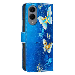 For Samsung Galaxy S25 Edge Case Wallet Stand Pattern Printing Phone Leather Cover