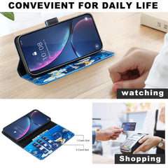 For Samsung Galaxy S25 Edge Case Wallet Stand Pattern Printing Phone Leather Cover