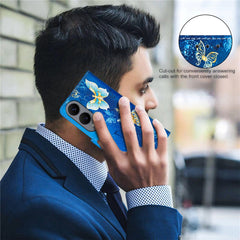 For Samsung Galaxy S25 Edge Case Wallet Stand Pattern Printing Phone Leather Cover