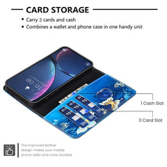 For Samsung Galaxy S25 Edge Case Wallet Stand Pattern Printing Phone Leather Cover