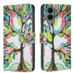 For Samsung Galaxy S25 Edge Case Wallet Stand Pattern Printing Phone Leather Cover