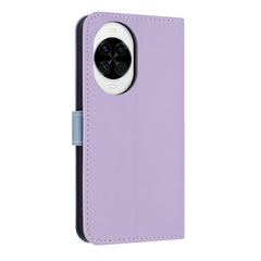 Étui portefeuille en cuir avec dragonne pour Huawei Nova 14 5G, motif nœud papillon 