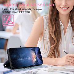 Étui portefeuille en cuir avec dragonne pour Huawei Nova 14 Pro 5G, motif nœud papillon 