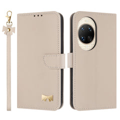 Étui portefeuille en cuir avec dragonne pour Huawei Nova 14 Ultra 5G 