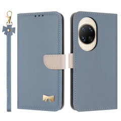 Étui portefeuille en cuir avec dragonne pour Huawei Nova 14 Ultra 5G 