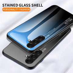 For Samsung Galaxy A17 5G / A26 5G Case Anti-Scratch Tempered Glass + PC + TPU Phone Cover