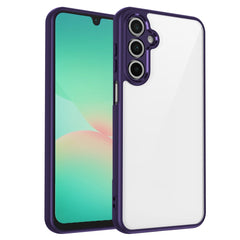 For Samsung Galaxy A26 5G / A17 5G Case Matte Skin Touch Clear PC + TPU Shockproof Phone Back Cover