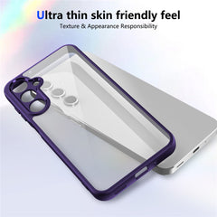 For Samsung Galaxy A26 5G / A17 5G Case Matte Skin Touch Clear PC + TPU Shockproof Phone Back Cover