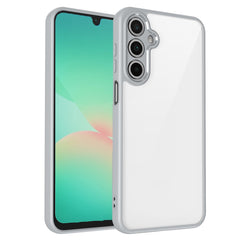 For Samsung Galaxy A26 5G / A17 5G Case Matte Skin Touch Clear PC + TPU Shockproof Phone Back Cover