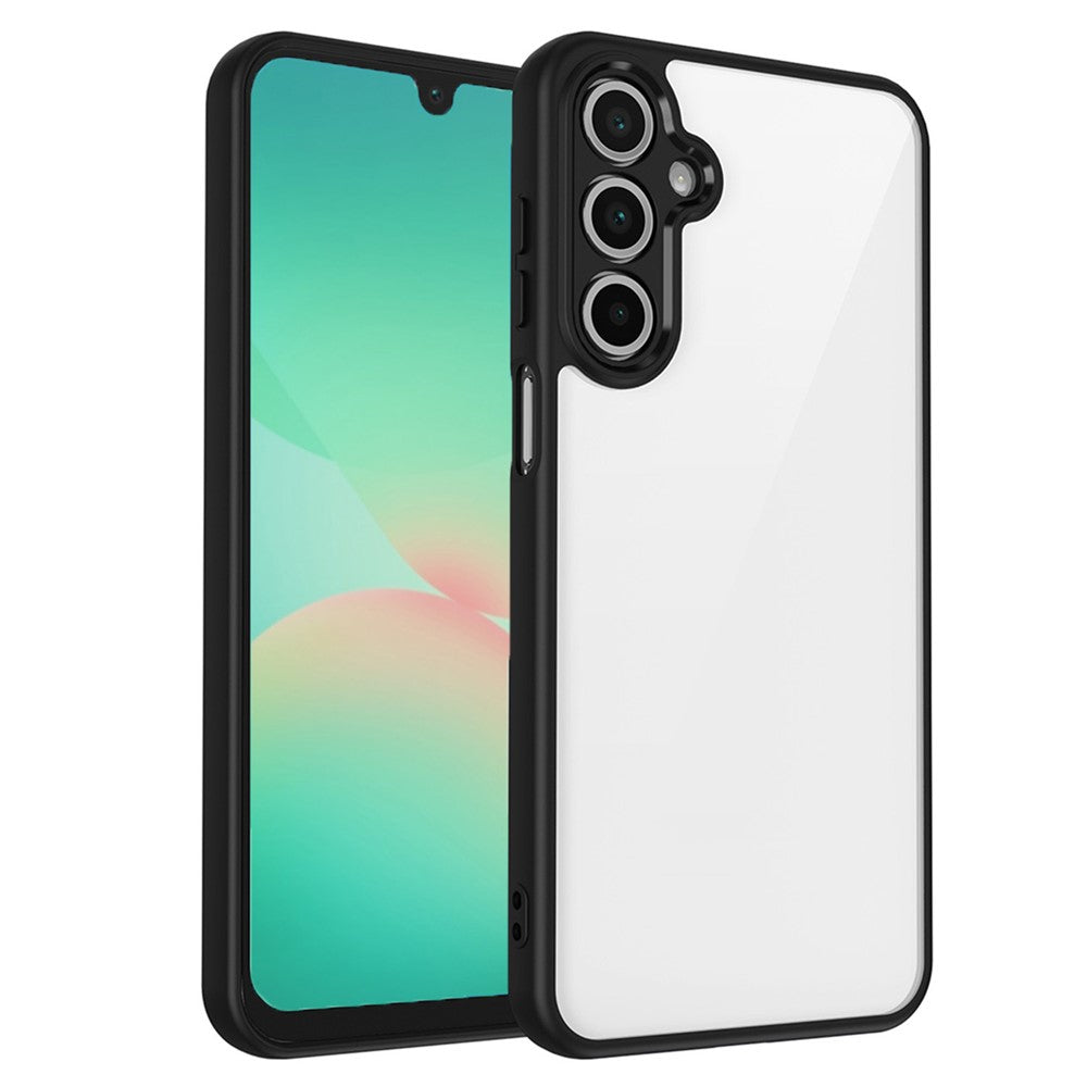 For Samsung Galaxy A26 5G / A17 5G Case Matte Skin Touch Clear PC + TPU Shockproof Phone Back Cover