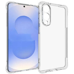 For Samsung Galaxy S25 Edge Clear TPU Case WANLONFENG TM Series 2.0mm Phone Back Cover
