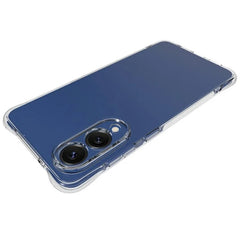 For Samsung Galaxy S25 Edge Clear TPU Case WANLONFENG TM Series 2.0mm Phone Back Cover