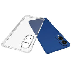 For Samsung Galaxy S25 Edge Clear TPU Case WANLONFENG TM Series 2.0mm Phone Back Cover