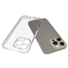 For iPhone 16 Pro Max Clear TPU Case WANLONFENG TM Series 2.0mm Phone Back Cover