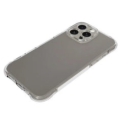 For iPhone 16 Pro Max Clear TPU Case WANLONFENG TM Series 2.0mm Phone Back Cover
