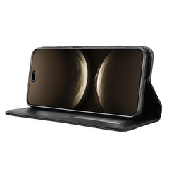 Étui portefeuille en cuir pour Huawei Nova 14 Pro 5G, texture rétro 
