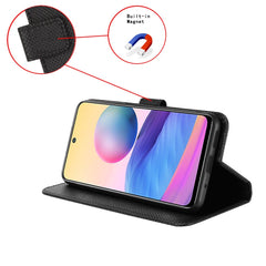 For Huawei nova 14 Pro 5G Leather Wallet Case with Strap Diamond Texture Phone Cover