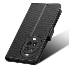 For Huawei nova 14 Pro 5G Leather Wallet Case with Strap Diamond Texture Phone Cover