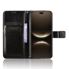 For Huawei nova 14 Ultra 5G PU Leather Case with Strap Crazy Horse Texture Phone Wallet Cover