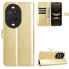 For Huawei nova 14 Ultra 5G PU Leather Case with Strap Crazy Horse Texture Phone Wallet Cover