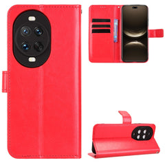 For Huawei nova 14 Ultra 5G PU Leather Case with Strap Crazy Horse Texture Phone Wallet Cover