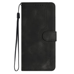 For Samsung Galaxy A17 5G / A26 5G Leather Case Wallet Stand Smile Imprinted Phone Cover with Strap
