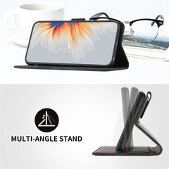For Samsung Galaxy A17 5G / A26 5G Leather Case Wallet Stand Smile Imprinted Phone Cover with Strap
