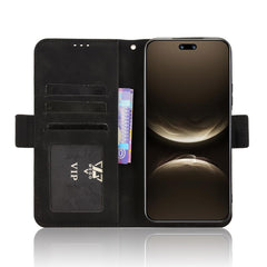 Étui portefeuille en cuir pour Huawei Nova 14 Ultra 5G avec plusieurs emplacements pour cartes 