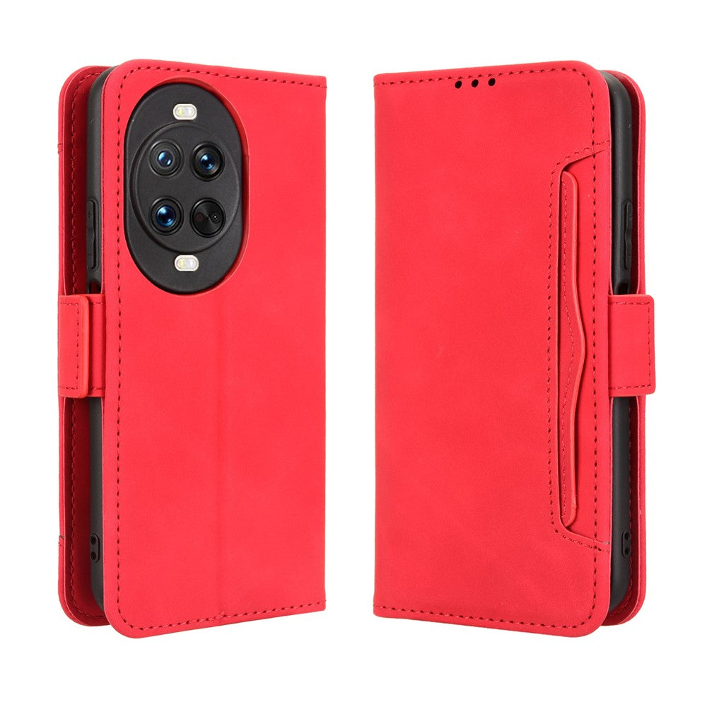 Étui portefeuille en cuir pour Huawei Nova 14 Ultra 5G avec plusieurs emplacements pour cartes 