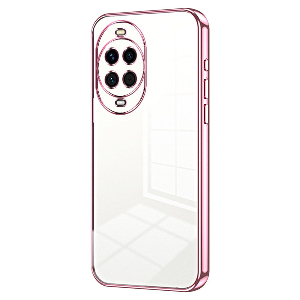Coque de protection en TPU souple avec cadre galvanisé pour Huawei Nova 14 5G 